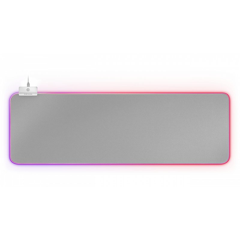 Mars Gaming MMPRGB2S RGB Mousepad XXL Silver