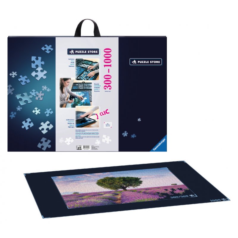 Accessoire Puzzle Ravensburger compatible : Malette à Puzzle (300 à 1000 pièces)