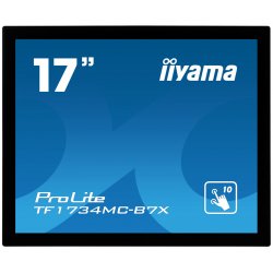 iiyama ProLite TF1734MC-B7X écran plat de PC 43,2 cm (17") 1280 x 1024 pixels SXGA LED Écran tactile Noir