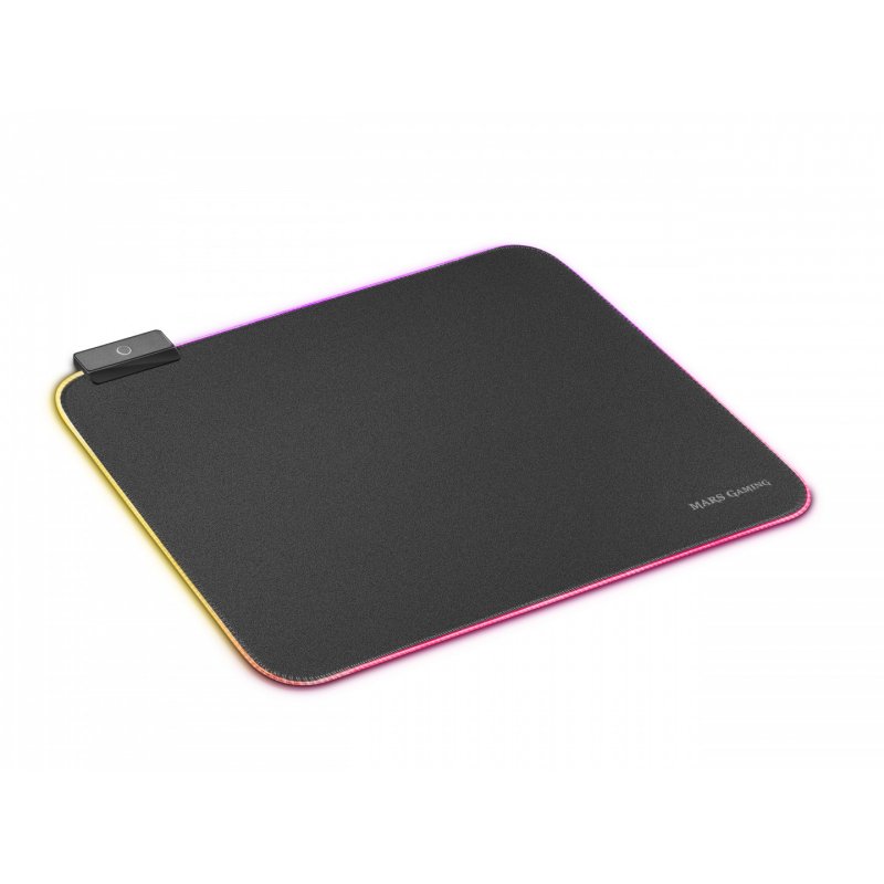 Mars Gaming MMPRGBL tapis de souris Tapis de souris de jeu Noir