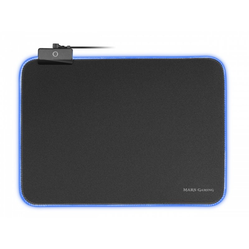Mars Gaming MMPRGBL tapis de souris Tapis de souris de jeu Noir