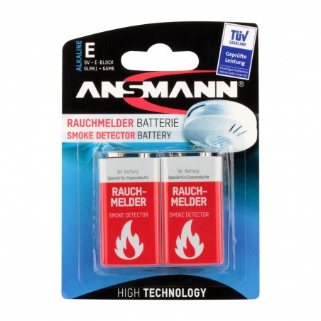 Ansmann 1515-0006 pile domestique Batterie rechargeable 9V Alcaline