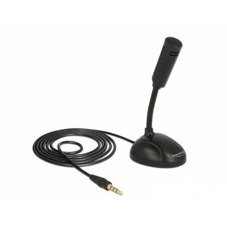 DeLOCK 65872 microphone Black Mobile phone/smartphone microphone
