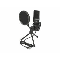Broadcast Delock compatible USB Kondensator Mikrofon Set - für Podcasting, Gaming und Gesang
