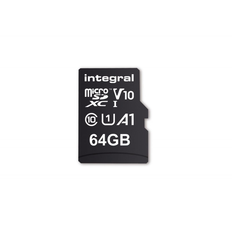 Integral 64GB HIGH SPEED MICROSDHC/XC V10 UHS-I U1 64 Go MicroSD