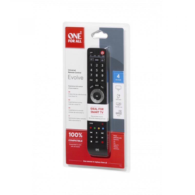 One For All Advanced Evolve 4 Remote Control