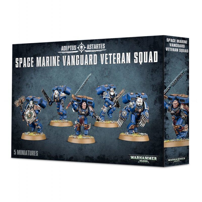 Warhammer 40k - Space Marine Vanguard Veteran Squad