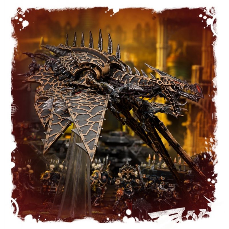 Warhammer 40k - Space Marine du Chaos Heldrake