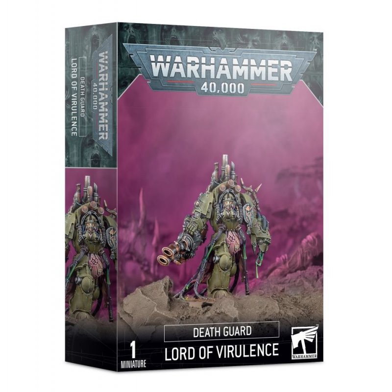 Warhammer 40k - Death Guard Seigneur de la Virulence