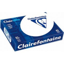 Ramette de 500 feuilles Papier A4 Clairefontaine compatible Clairalfa (80g/m²)