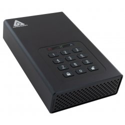 HDD Apricorn compatible Aegis Padlock AES 2,5 4TB USB3.0 ext