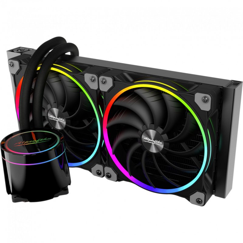 Kit Watercooling Alpenföhn compatible Gletscherwasser 280 RGB (Noir)