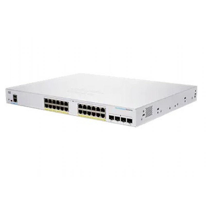 Cisco CBS250-24FP-4G-UK network switch Managed L2/L3 Gigabit Ethernet (10/100/1000) Silver