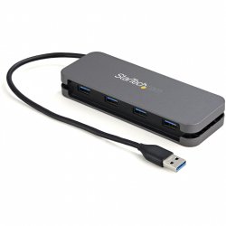 StarTech.com 4 Port USB 3.0 Hub - USB-A to 4x USB-A - SuperSpeed 5Gbps Portable USB 3.1 Gen 1 Type-A Hub - USB Bus Power