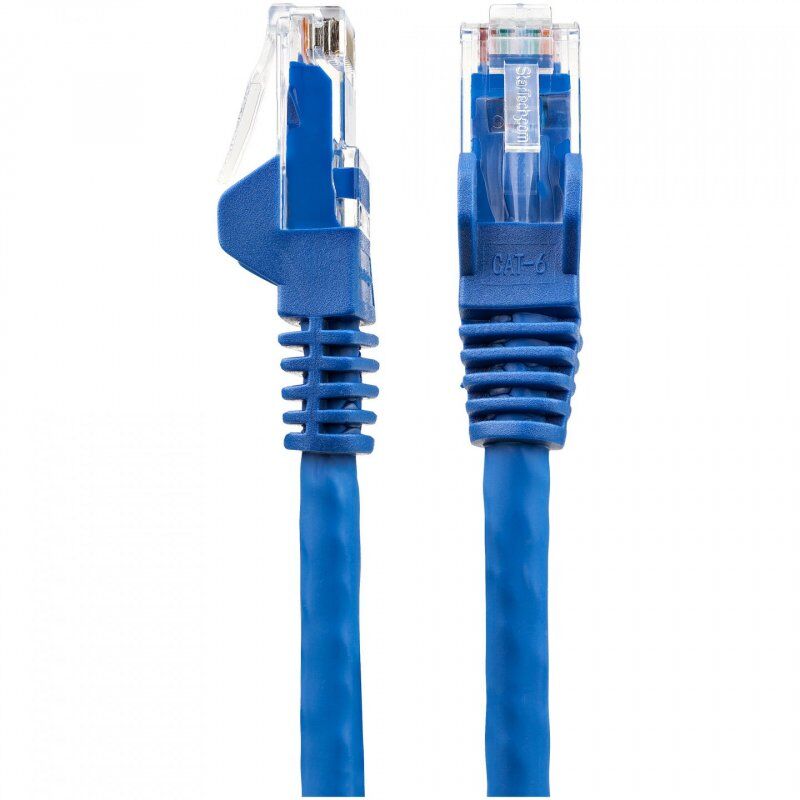 StarTech.com 1m CAT6 Ethernet Cable - LSZH (Low Smoke Zero Halogen) - 10 Gigabit 650MHz 100W PoE RJ45 10GbE UTP Network 