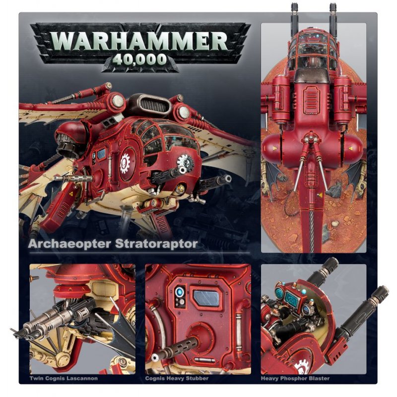 Warhammer 40k - Adeptus Mechanicus Archaeopter