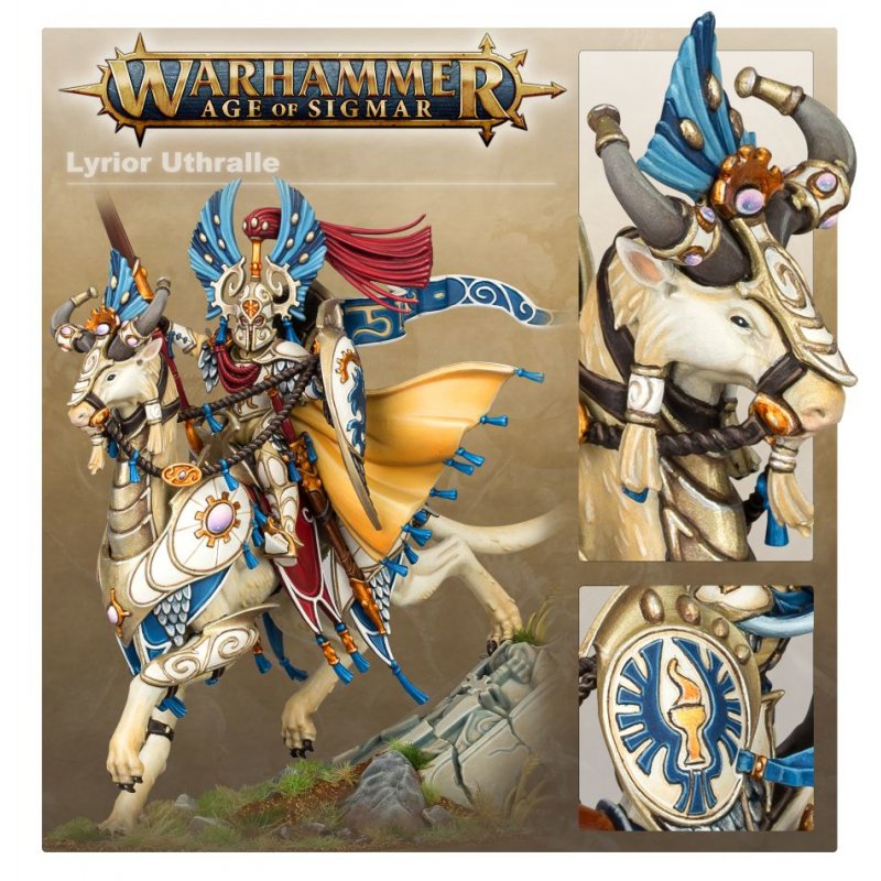 Warhammer AoS - Lumineth Realm-lords Lyrior Uthralle