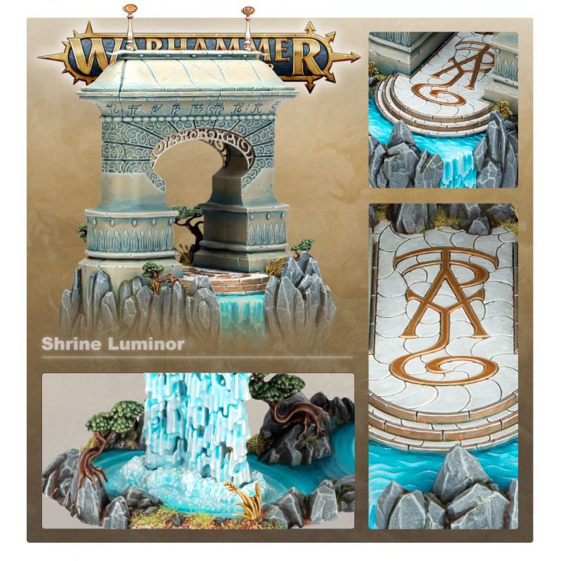 Warhammer AoS - Lumineth Realm-lords Shrine Luminor