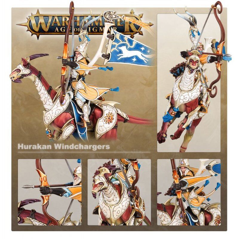Warhammer AoS - Lumineth Realm-lords Hurakan WindChargers