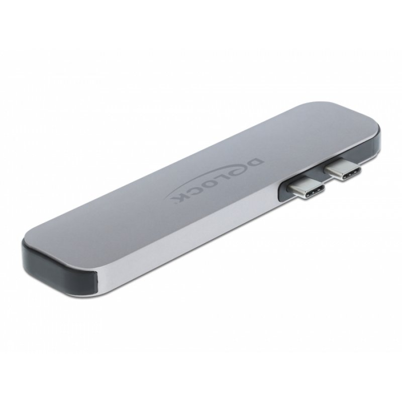 DeLOCK 87753 notebook dock/port replicator Docking Grey