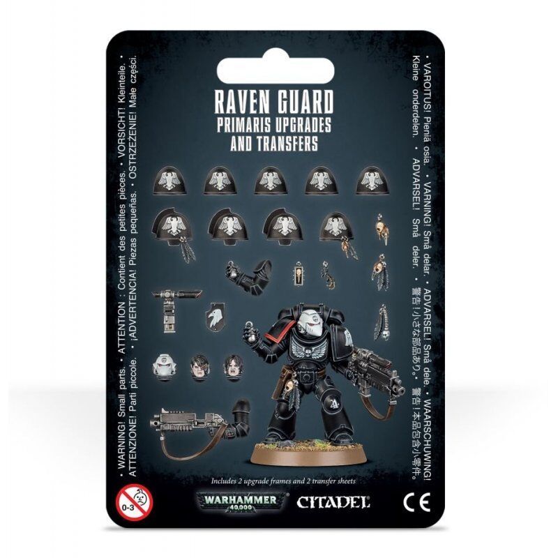 Warhammer 40k - Raven Guard Primaris Upgrades & Transfers