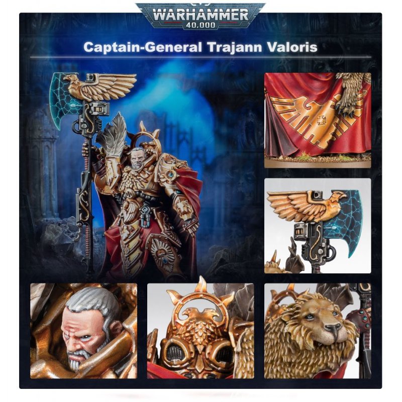 Games Workshop Captain-General Trajann Valoris
