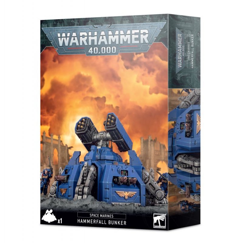 Warhammer 40k - Space Marine Bunker Hammerfall