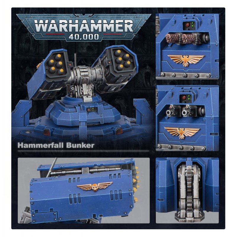 Warhammer 40k - Space Marine Bunker Hammerfall