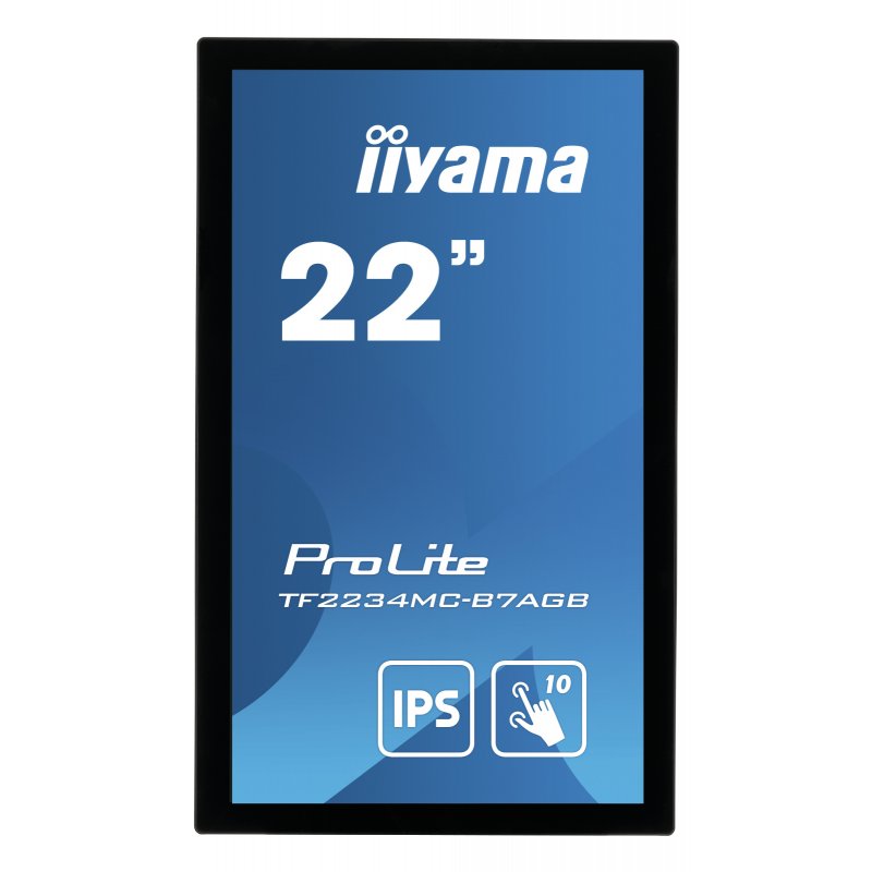 iiyama ProLite TF2234MC-B7AGB écran plat de PC 54,6 cm (21.5") 1920 x 1080 pixels Full HD LED Écran tactile Multi-util
