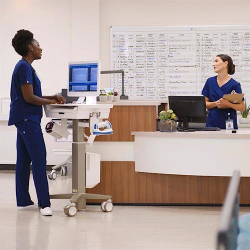 Ergotron CareFit Slim 2.0 Or, Blanc Universel Panier multimédia