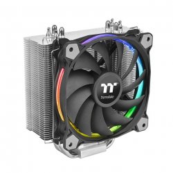 Ventilateur Processeur Thermaltake compatible Riing Silent 12 RGB Sync Edition (Noir)