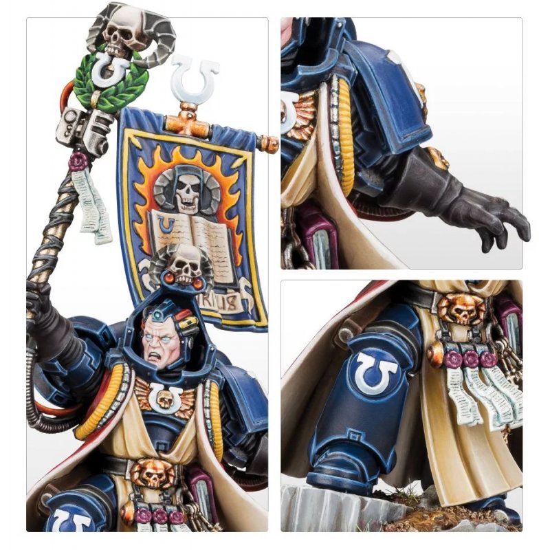 Warhammer 40k - Ultramarines Chef Librarian Tigurius