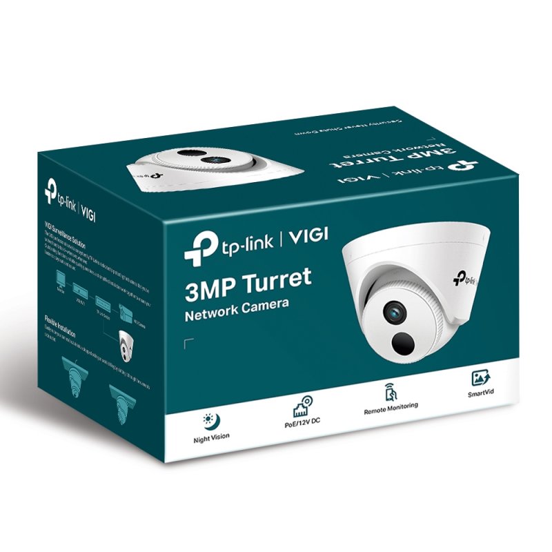 TP-Link VIGI C400HP Dôme Caméra de sécurité IP Intérieure et extérieure 2304 x 1296 pixels Plafond