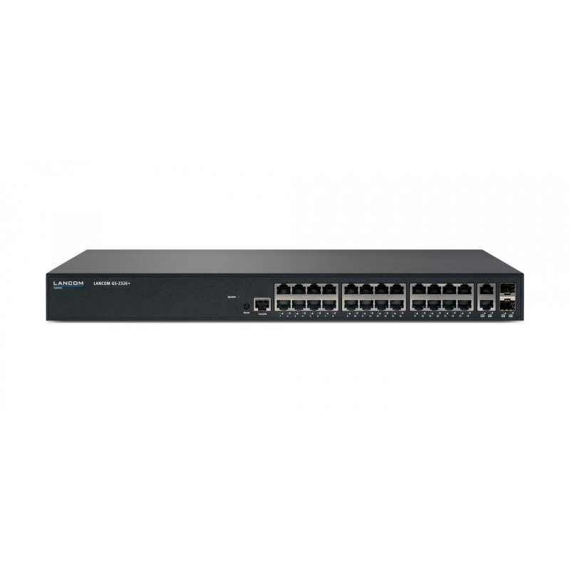Lancom Systems GS-2326+ Managed L2 Gigabit Ethernet (10/100/1000) 1U Black