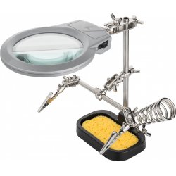 Goobay 51226 soldering iron/station accessory 1 pc(s) Holder with magnifier