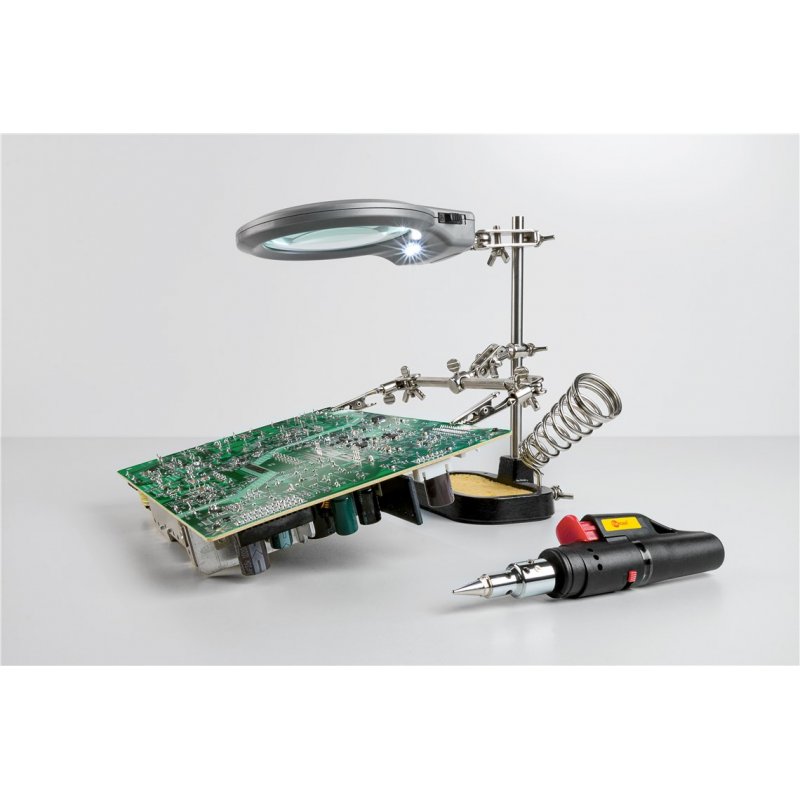 Goobay 51226 Accessoire de fer/poste à souder 1 pièce(s) Support avec loupe