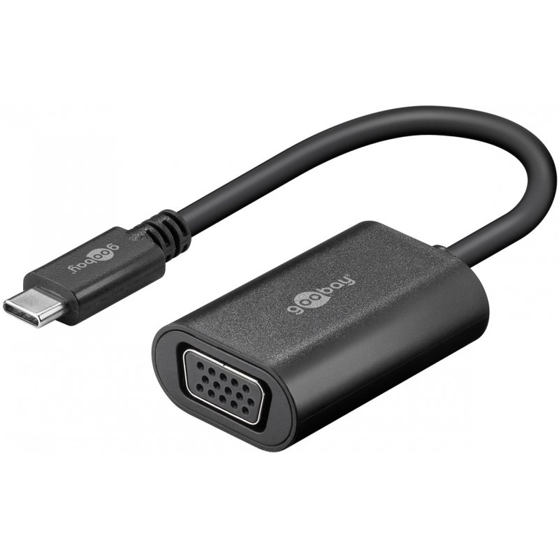 Goobay 51776 adaptateur graphique USB 1920 x 1080 pixels Noir