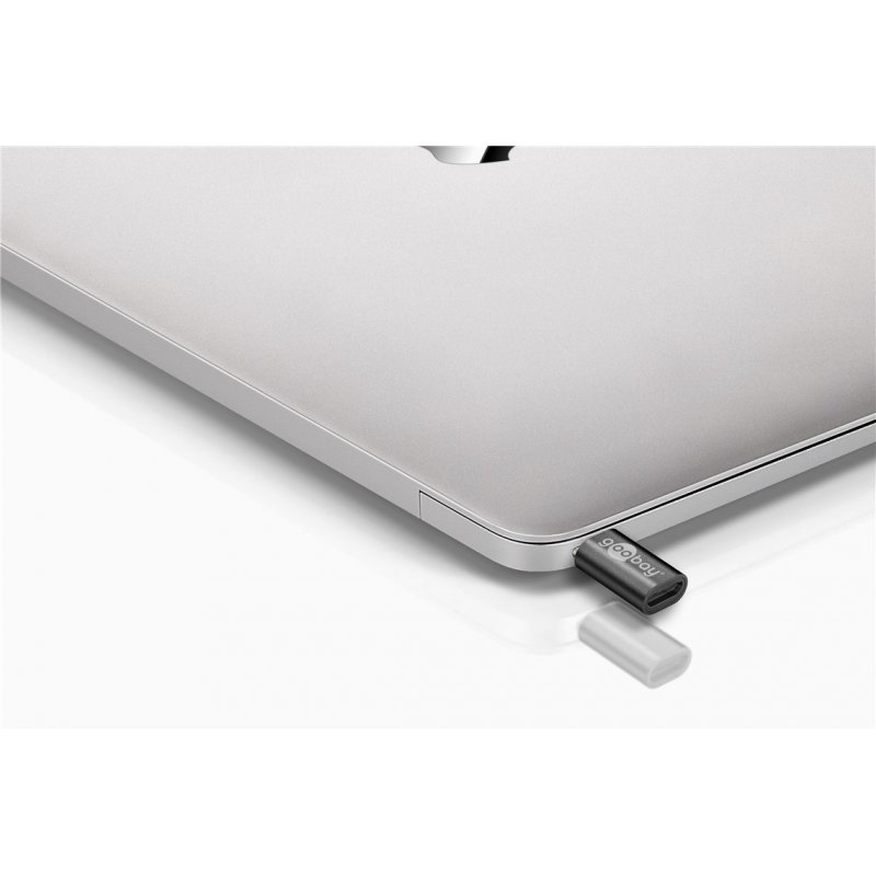 Goobay USB-C to Micro-USB 2.0 Adapter, Grey