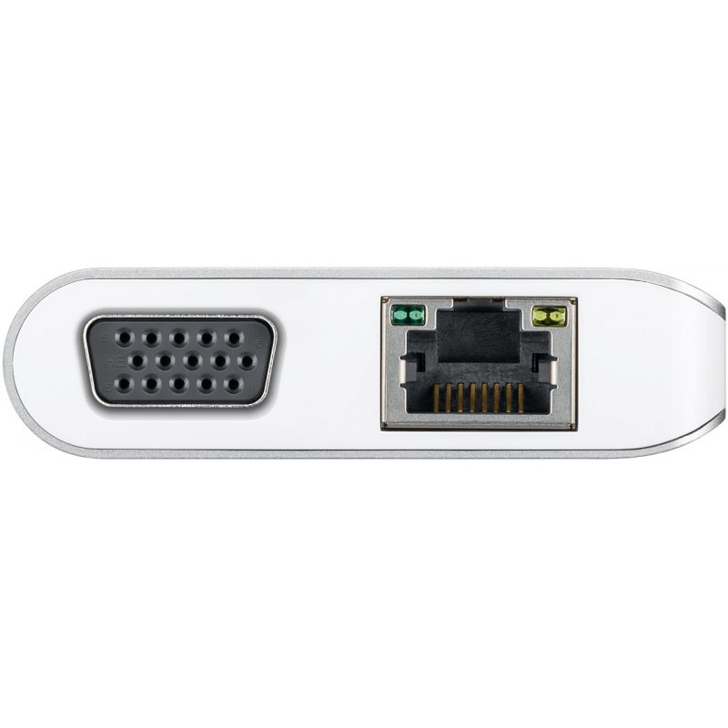 Goobay 49850 hub & concentrateur USB Type-C 5000 Mbit/s Argent