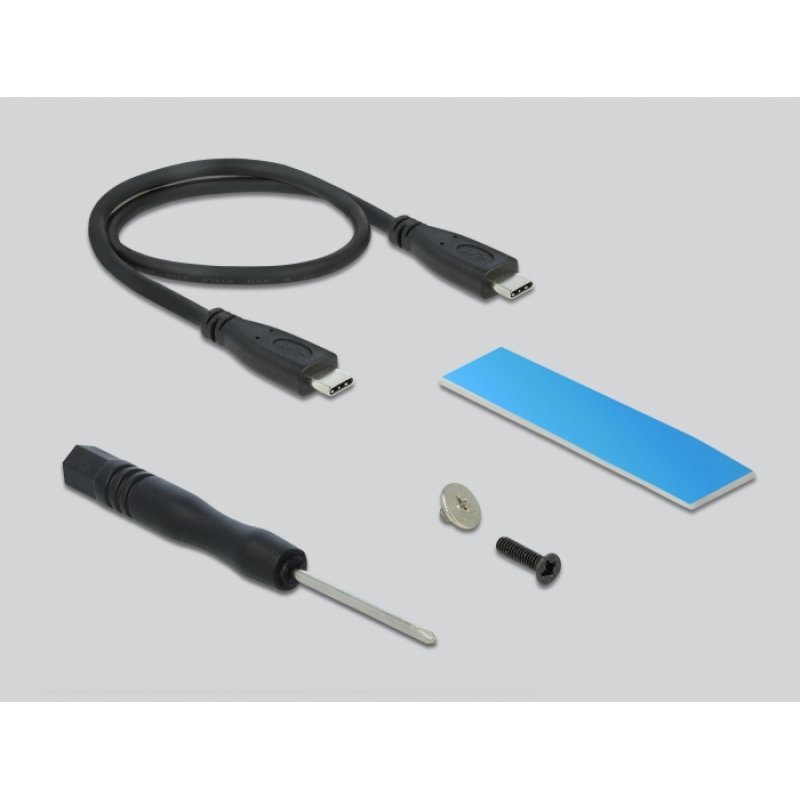 HDD ACC Delock compatible M.2 NVMe to USB-C