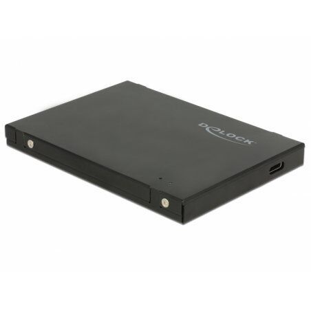 DeLOCK 42609 Boîtier de disques de stockage Enceinte ssd Noir M.2