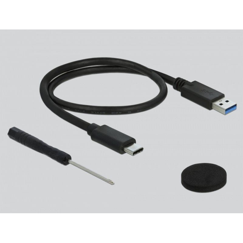 HDD ACC Delock compatible Sata 2,5 HDD/SSD Black