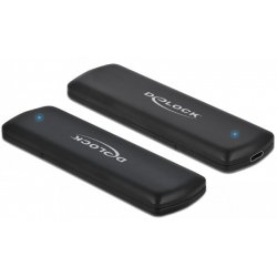 DeLOCK 42615 storage drive enclosure SSD enclosure Black M.2