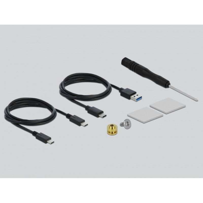 HDD ACC Delock compatible M.2 NVMe PCIe SSD USB-C