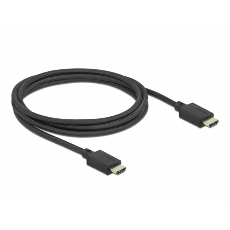 DeLOCK 85388 câble HDMI 2 m HDMI Type A (Standard) Noir