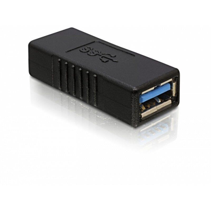 DeLOCK USB 3.0-A Adapter USB-A Black