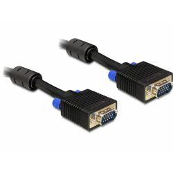 DeLOCK 10m VGA cable VGA (D-Sub) Black