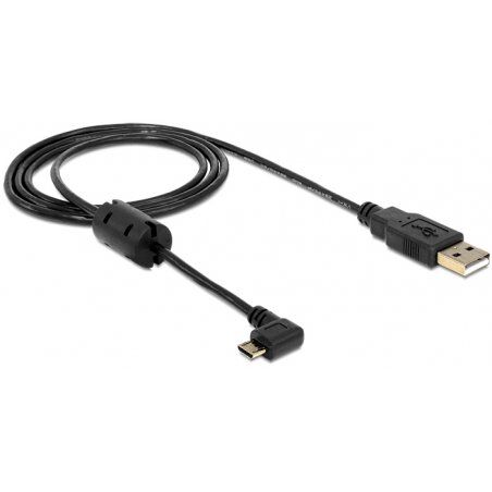 DeLOCK 83250 USB cable 1 m USB 2.0 USB A Micro-USB B Black