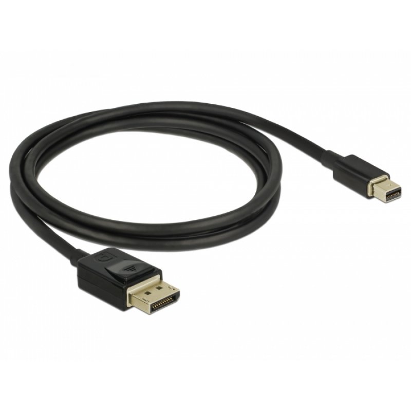 DeLOCK 84927 DisplayPort cable 1 m Mini DisplayPort Black