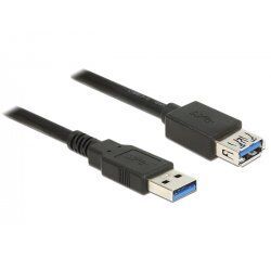 DeLOCK 85054 USB cable 1 m USB 3.2 Gen 1 (3.1 Gen 1) USB A Black